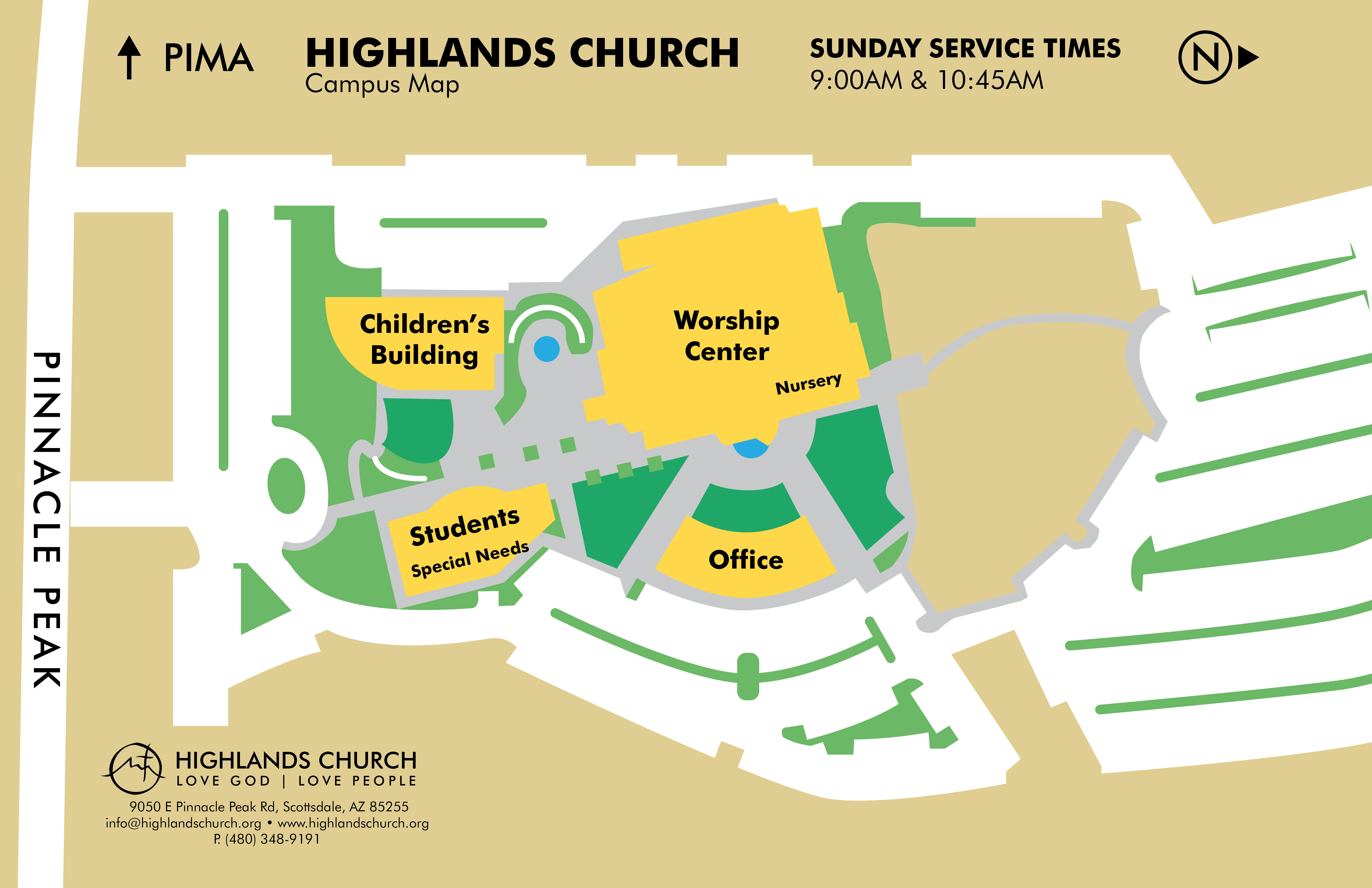Highlands Church Seating Chart